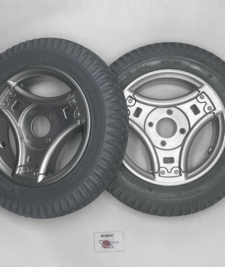 PAIR OF DRIVE WHEELS FOR PERMOBIL M300 C300 POWECHAIR 1822977 | #CM097